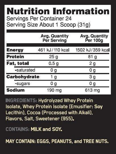100% Whey Protein